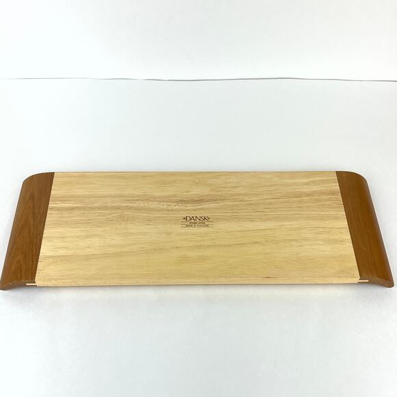 Dansk Studio Levien Rectangular Charcuterie Tray Cheese Board 16 x 6 - Picture 5 of 6